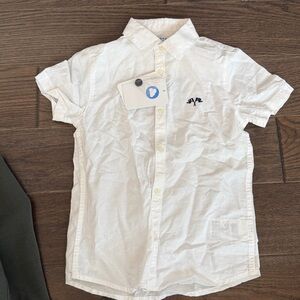 Mayoral white boys dressy shirt